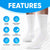 Sock Perfect™ Diabetic Extra Stretch Crew Socks (3 Pair)