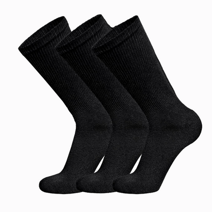 Sock Perfect™ Diabetic Triple Stretch Crew Socks (3 Pair)