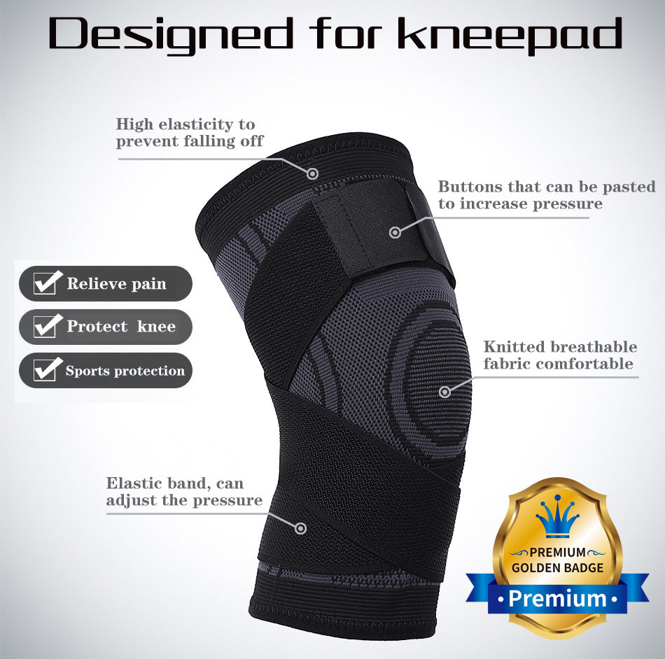 SockPerfect™ Knee Brace Compression Sleeve with Wrap (1 Knee Sleeve)