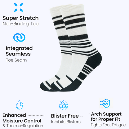 Sock Perfect™ ActiveLife Diabetic Crew Socks