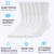 Sock Perfect™ Diabetic Extra Stretch Crew Socks (3 Pair)